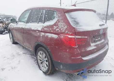 2014 BMW X3 xDrive28I from USA, damaged, VIN 5UXWX9C59E0D16183